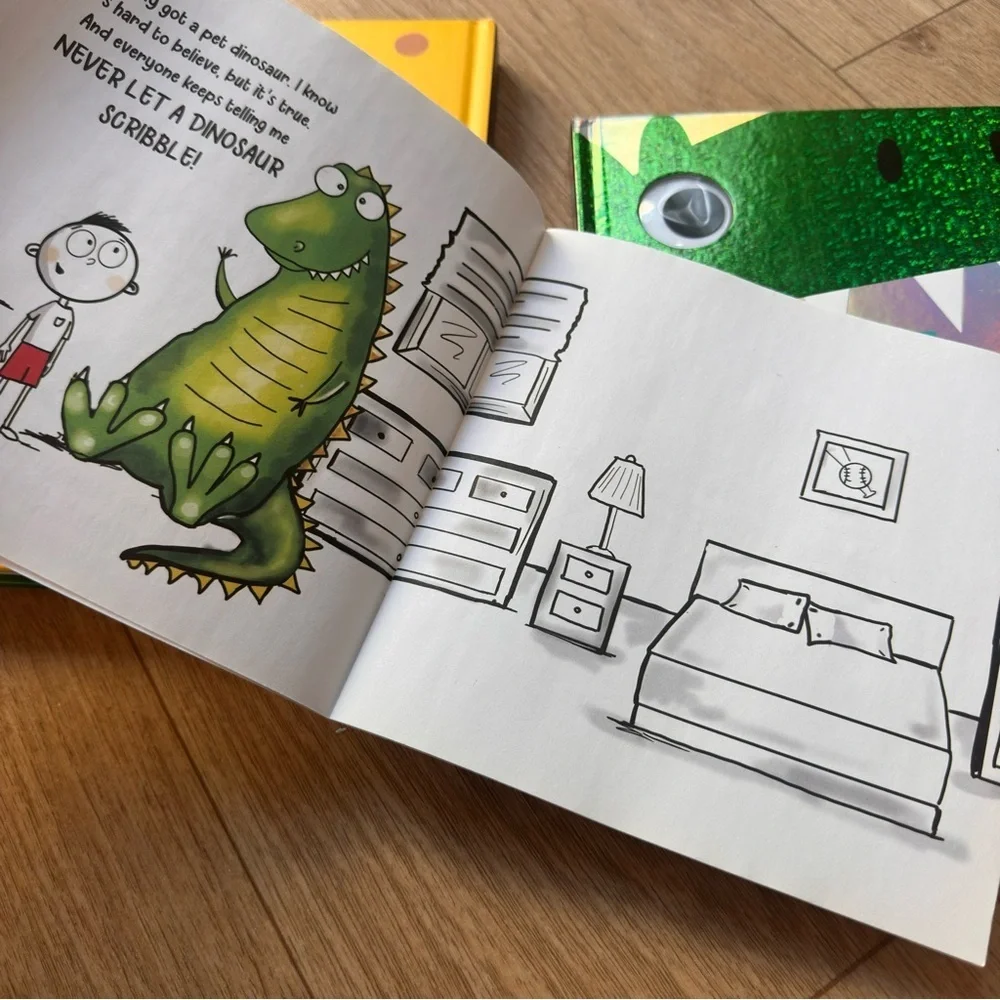 Dinosaur Children's Book Set